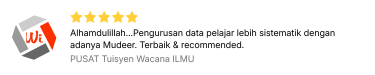 Testimonial Pusat Tuisyen Wacana Ilmu Testimonial Pusat Tuisyen Wacana Ilmu